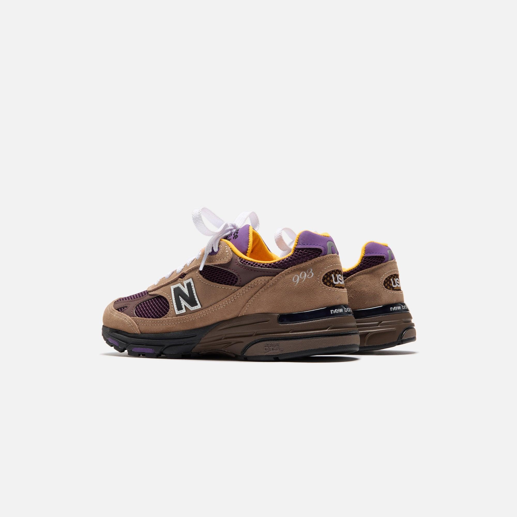 New Balance Made in USA 993 - Mushroom / Midnight Violet Male Product Image