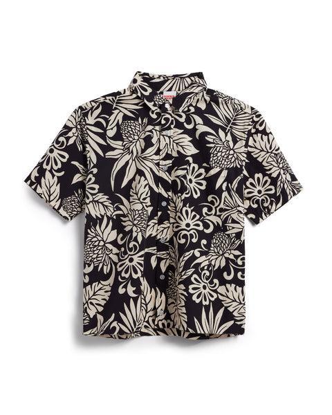 Women's Camp Shirt - Black Product Image