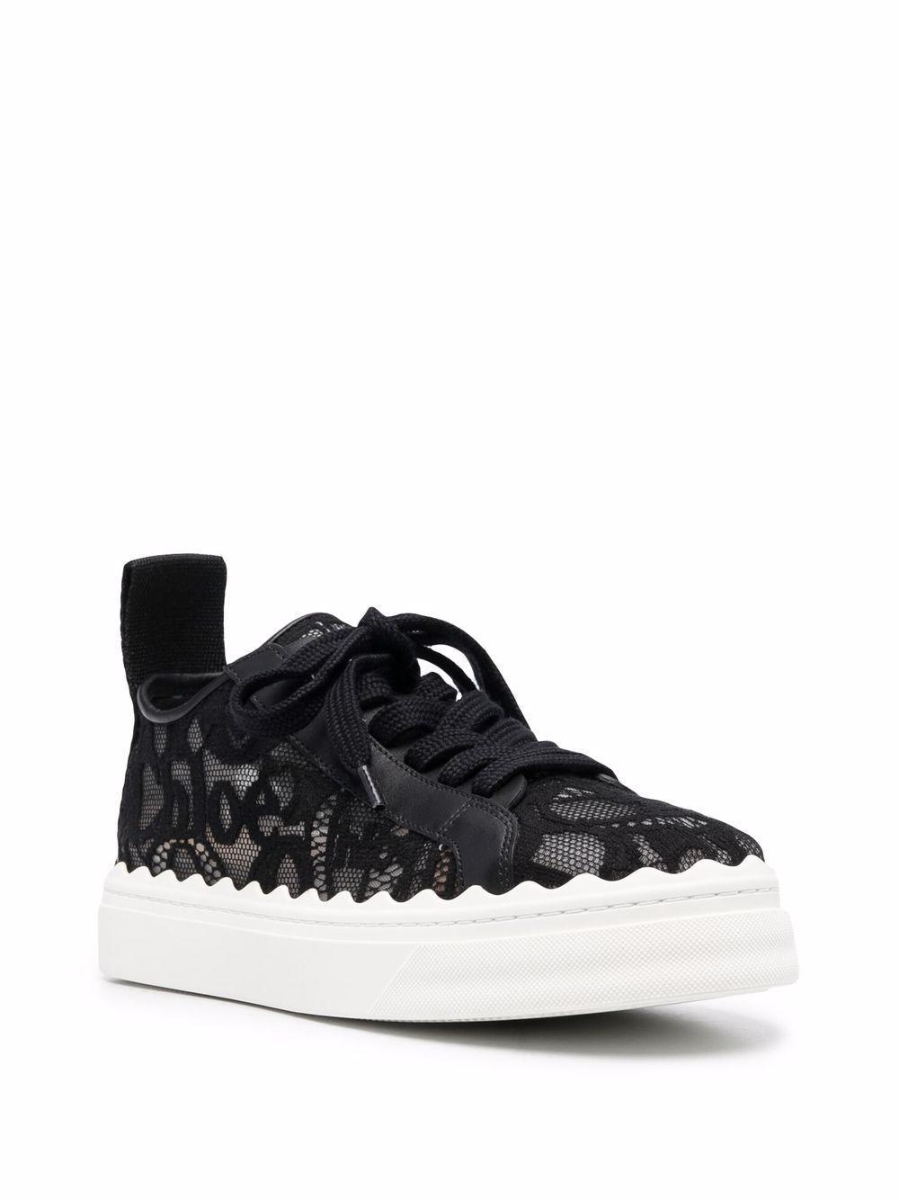 Lauren lace low-top sneakers Product Image