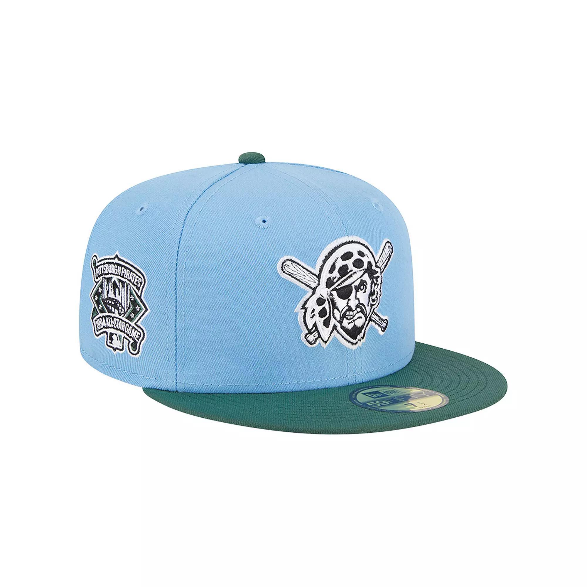 Men's New Era  Sky Blue/Cilantro Pittsburgh Pirates 1994 MLB All-Star Game 59FIFTY Fitted Hat, Size: 8, Light Product Image