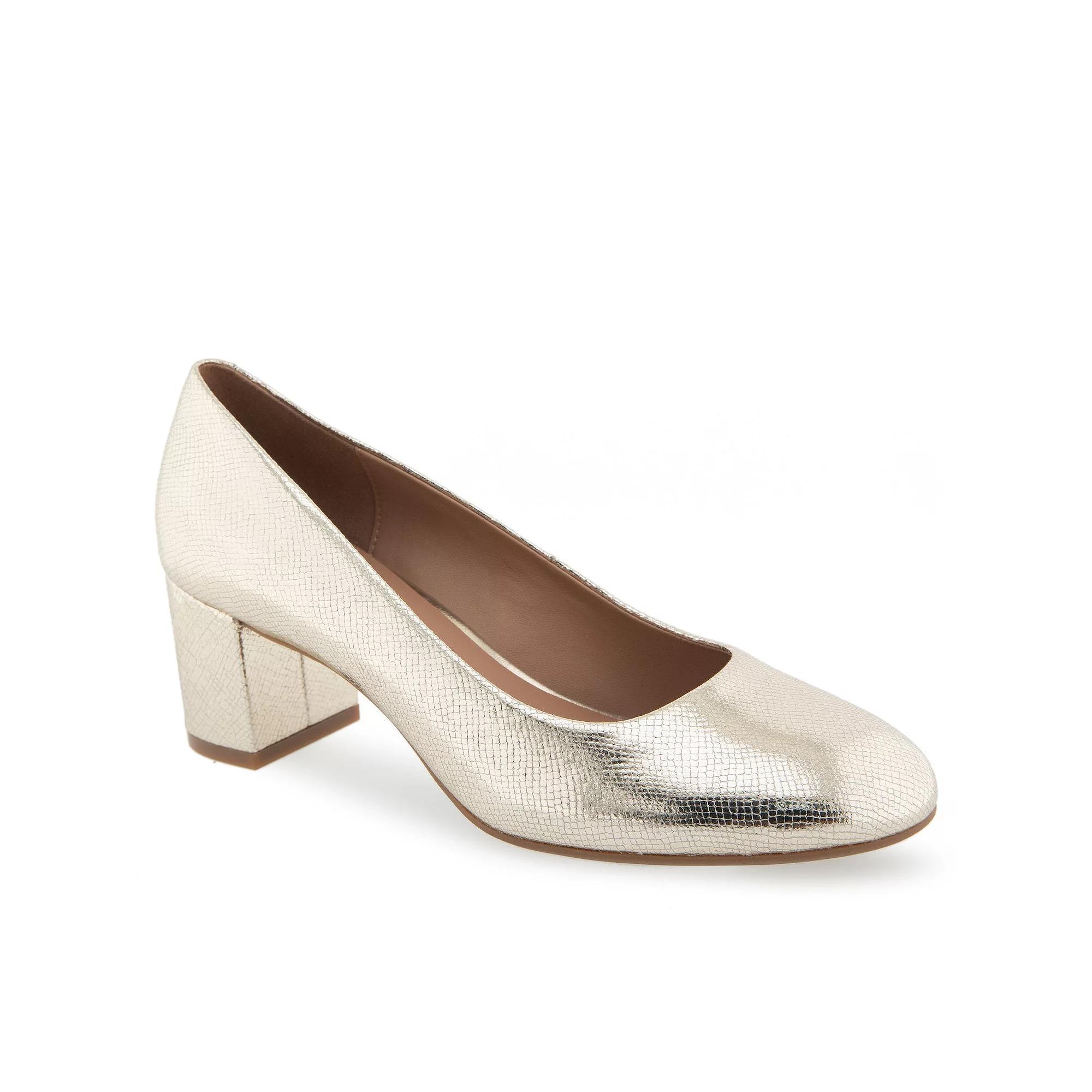 Aerosoles Ebel Women's Dress Pumps, Size: 7, Soft Gold Leather Product Image