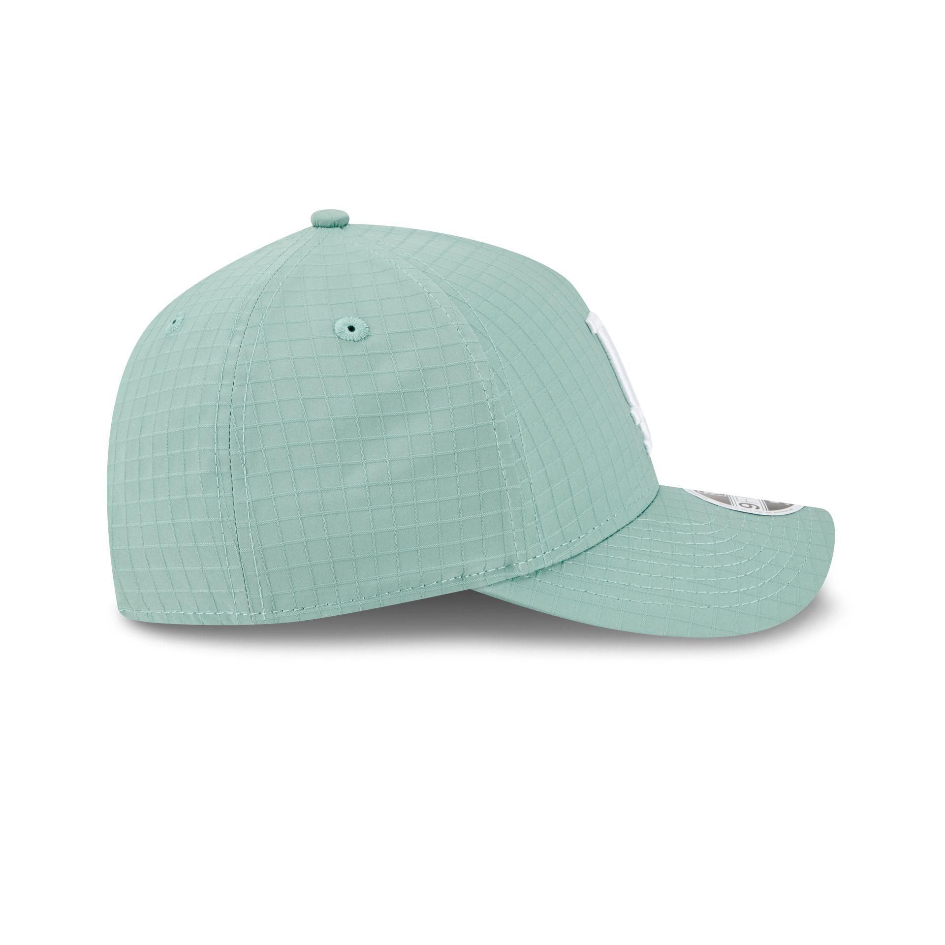 Los Angeles Dodgers Green Ripstop 9FORTY M-Crown A-Frame Snapback Hat Male Product Image