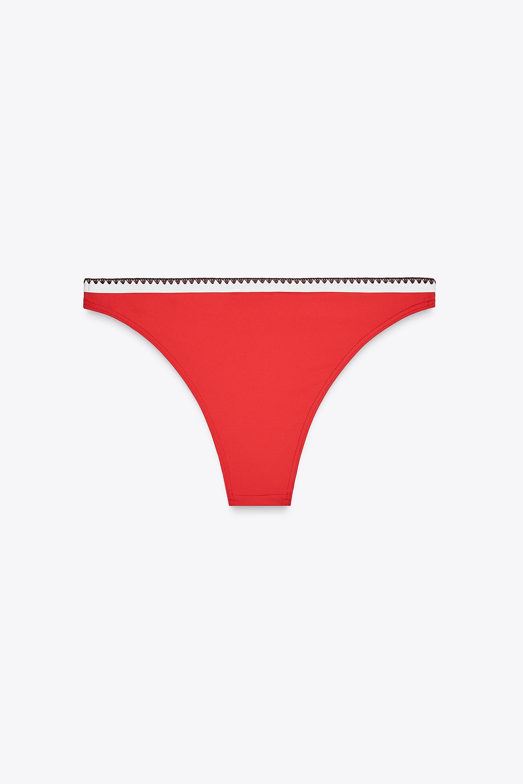 CONTRAST BIKINI BOTTOMS Product Image