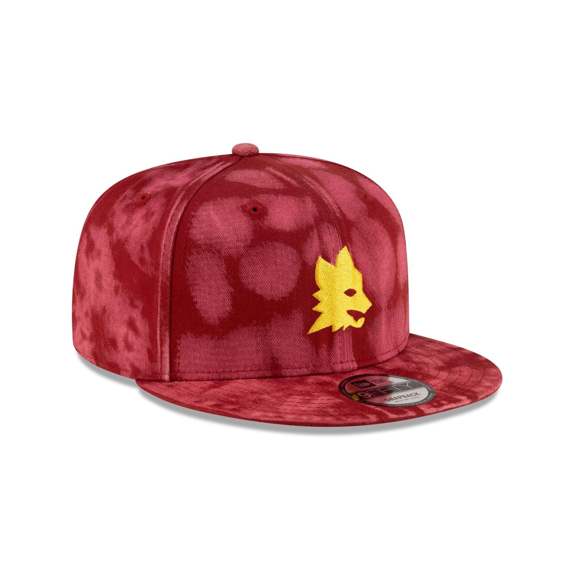AS Roma Tie Dye 9FIFTY Snapback Hat Male Product Image