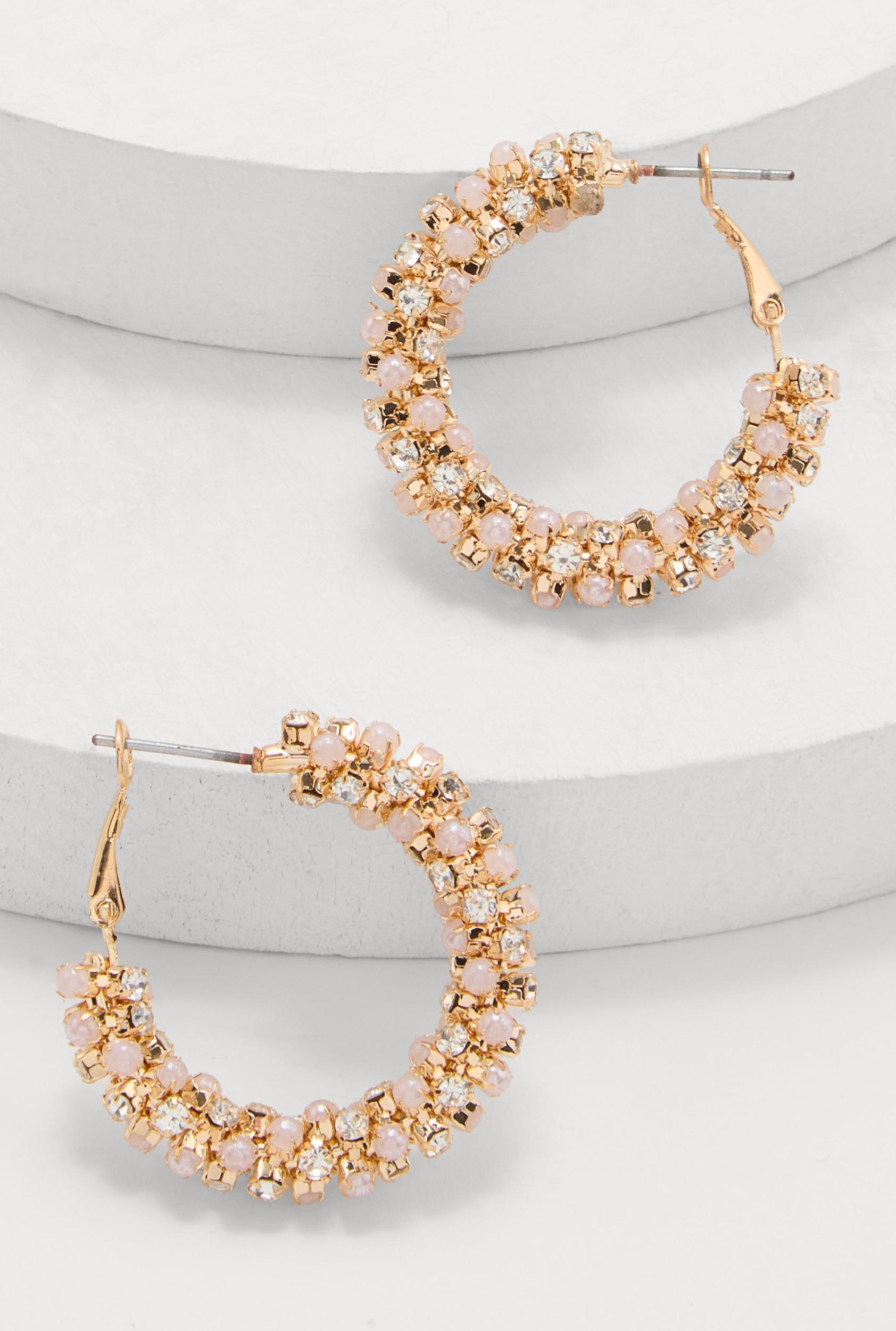 Rhinestone Kite Dangle Earrings Unisex Product Image