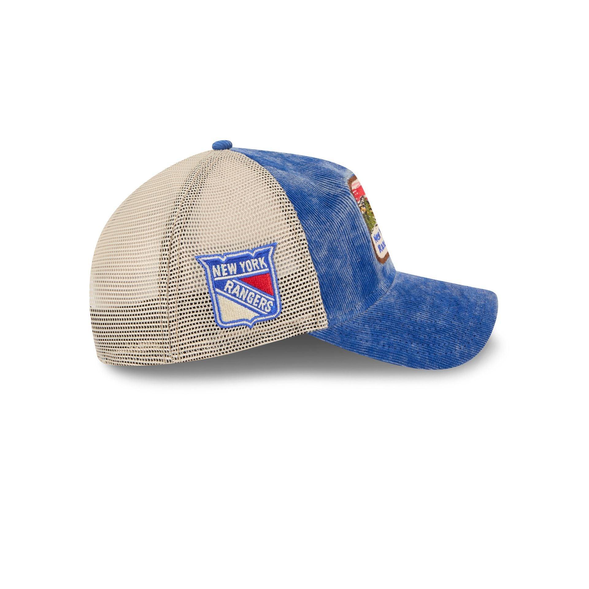 Texas Rangers Vintage Landscape 9TWENTY A-Frame Trucker Hat Male Product Image