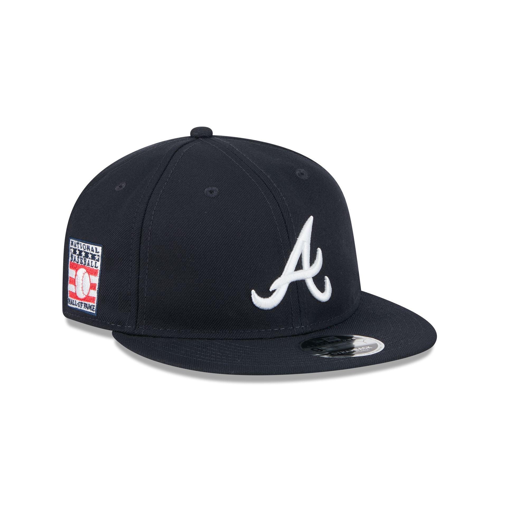 Atlanta Braves Hall of Fame 2025 Retro Crown 9FIFTY Snapback Hat Male Product Image
