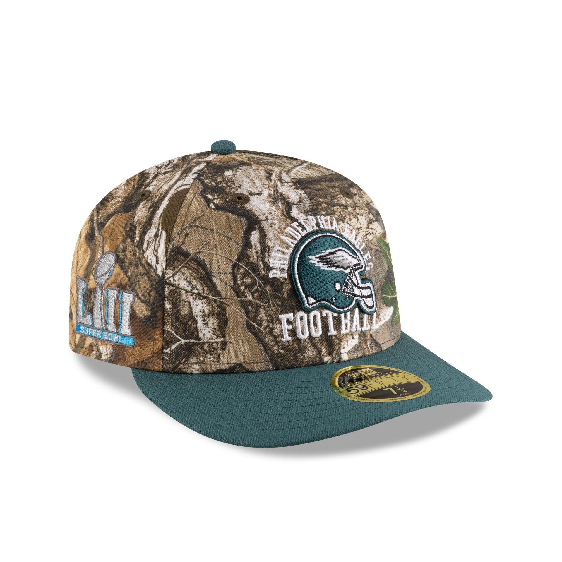 Just Caps Realtree Philadelphia Eagles Low Profile 59FIFTY Fitted Hat Male Product Image