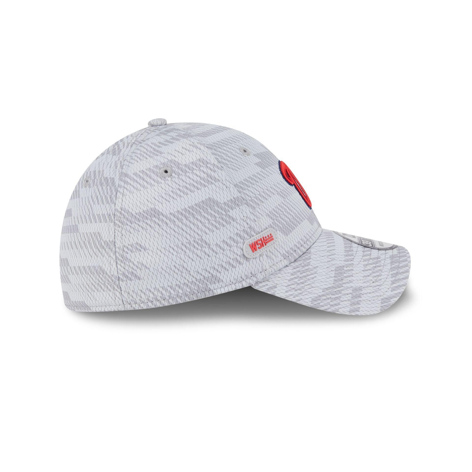 Washington Nationals 2025 Clubhouse Gray 39THIRTY Stretch Fit Male Product Image