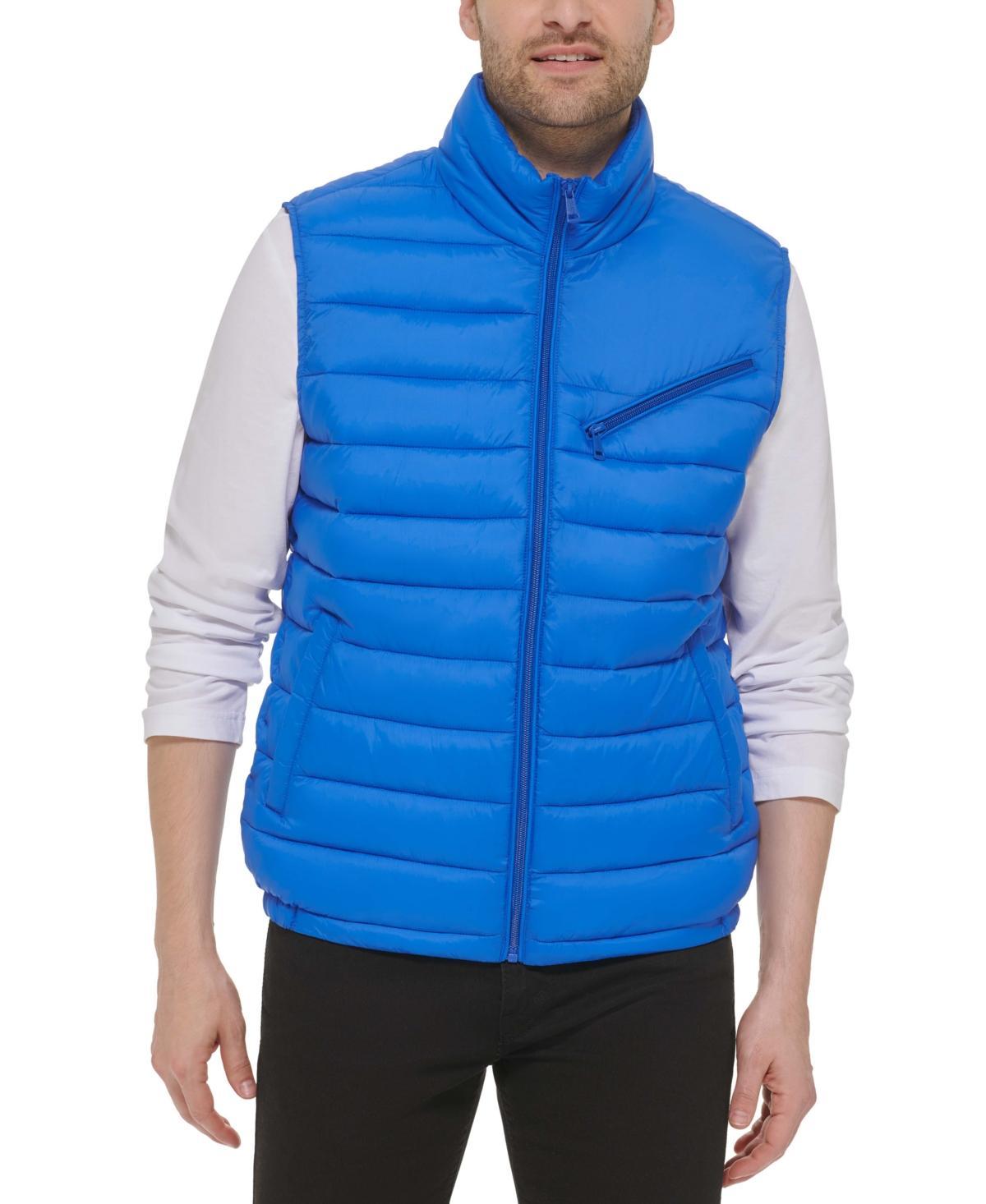 Cole Haan Mens Quilted Vest - Yellow Size Small Product Image