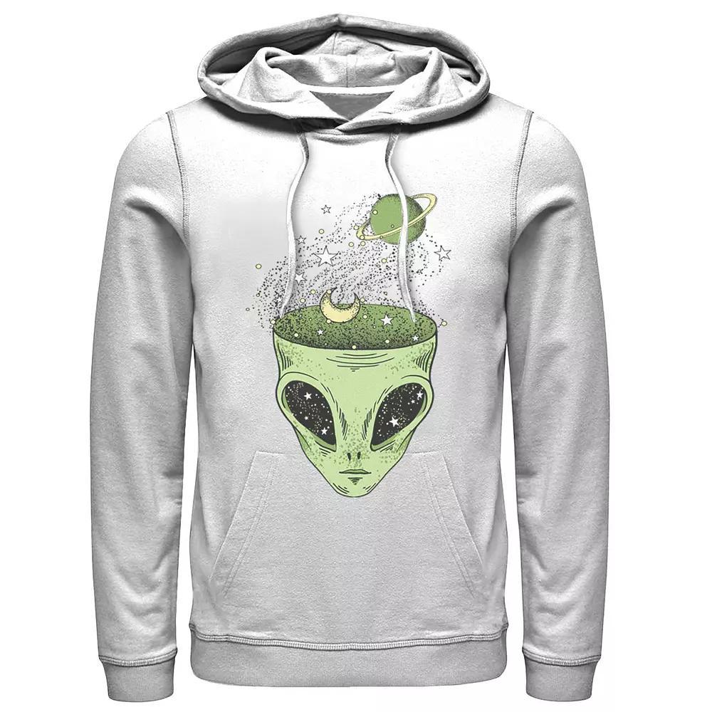 Men's Marvel Ghost Rider Circle Portrait Action Shot Hoodie, Size: XXL, Athletic Grey Product Image