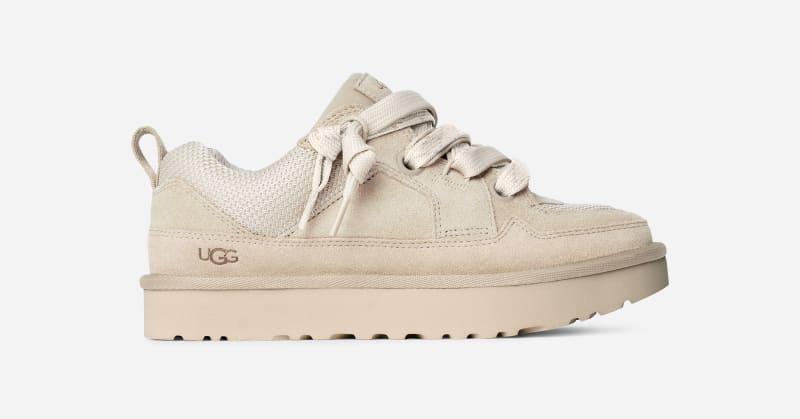 UGG Mens Lo Lowmel Suede/Recycled Materials/Textile Sneakers Product Image