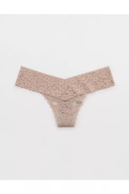 Show Off Vintage Lace Thong Underwear Women's Product Image