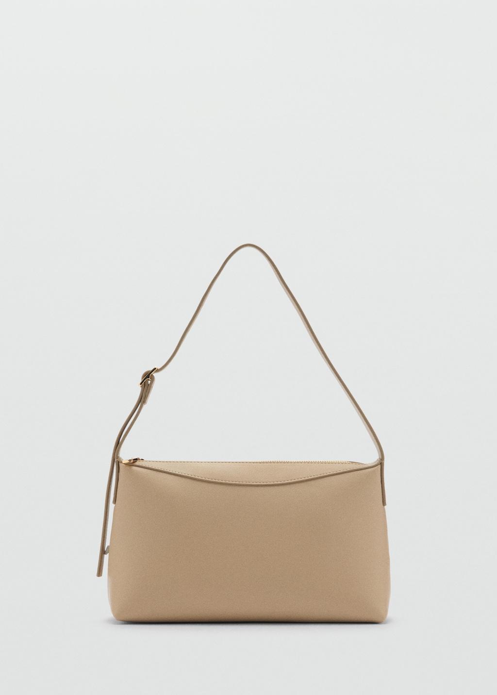 Shoulder bag with zip - Women | MANGO USA Product Image