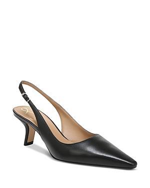 Womens Bianka Leather Slingback Pumps Product Image