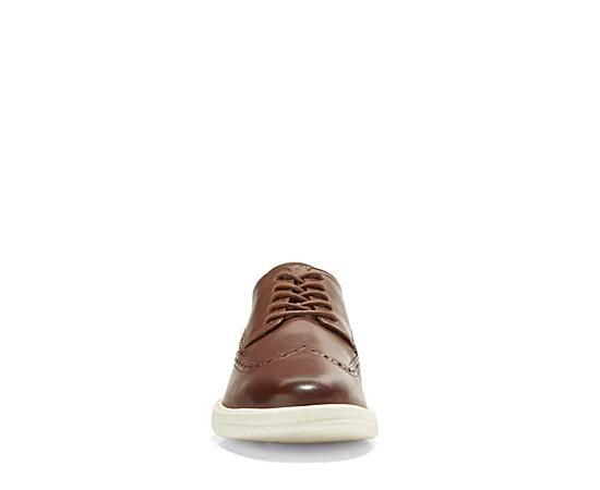 Cole Haan Grand+ Wingtip Men's Leather Oxford Shoes, Size: 10 Wide, British  Ivory Product Image
