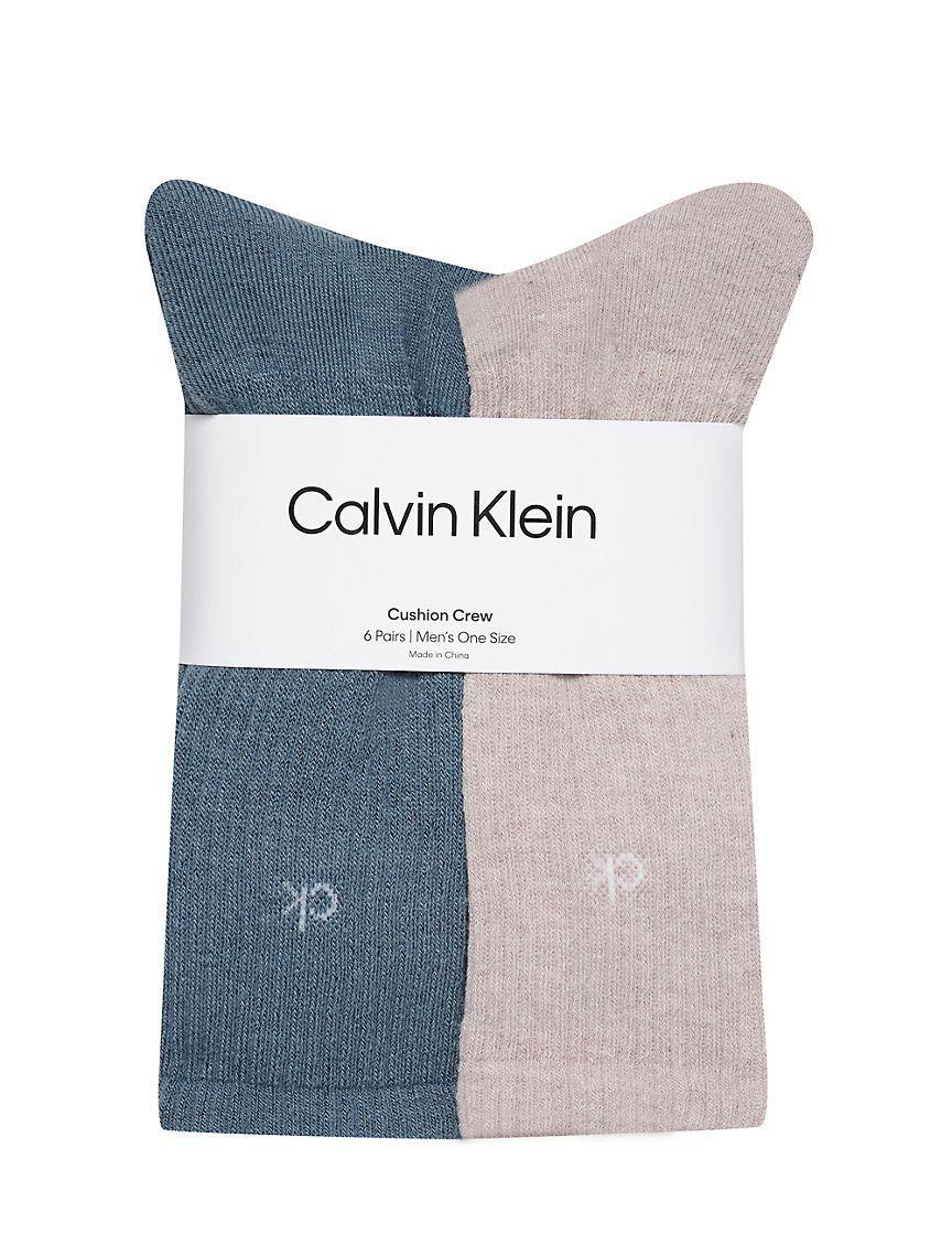 Cushion 6-Pack Crew Socks Product Image