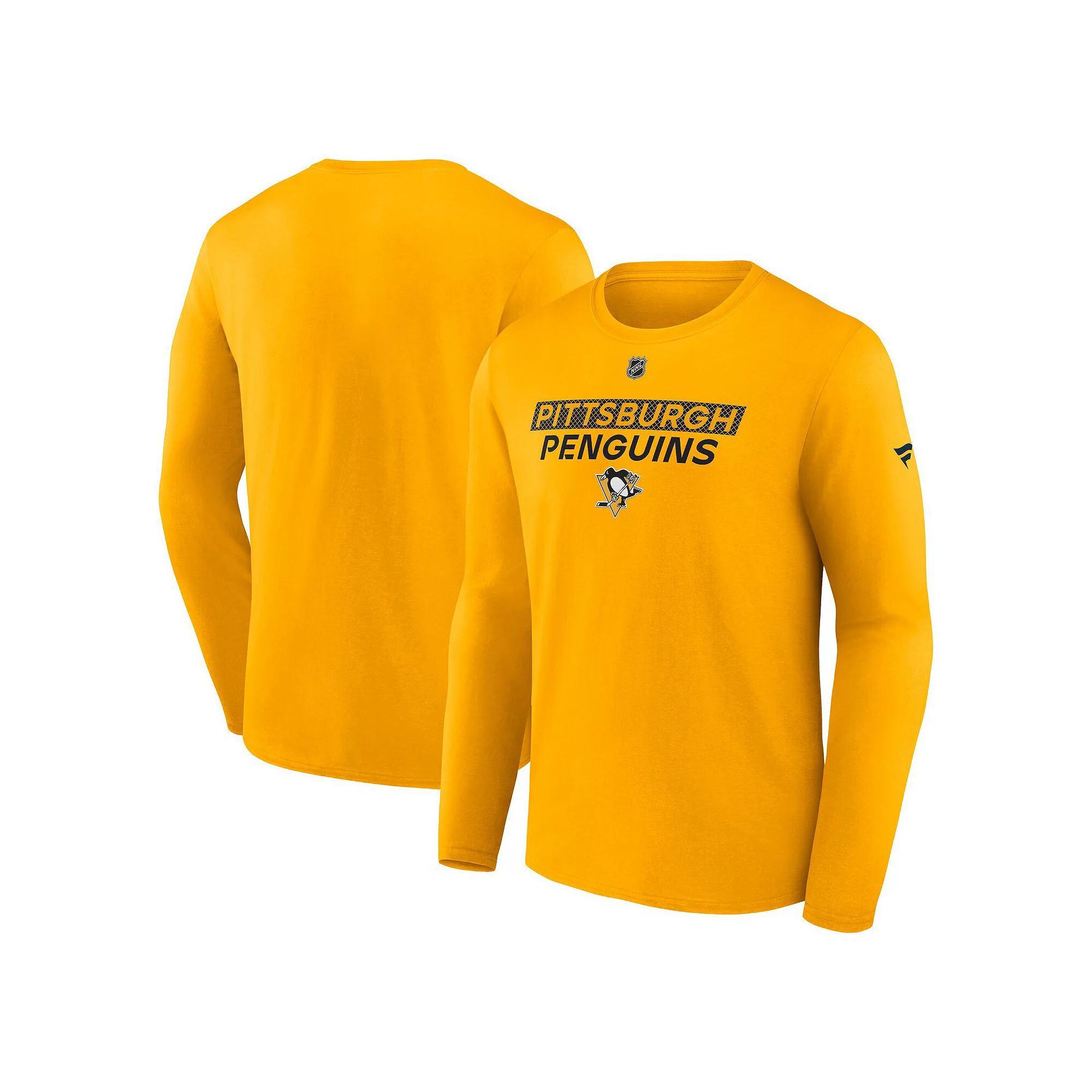 Men's Fanatics Heather Gray Oklahoma Sooners Badging Long Sleeve T-Shirt, Size: Medium, Grey Product Image