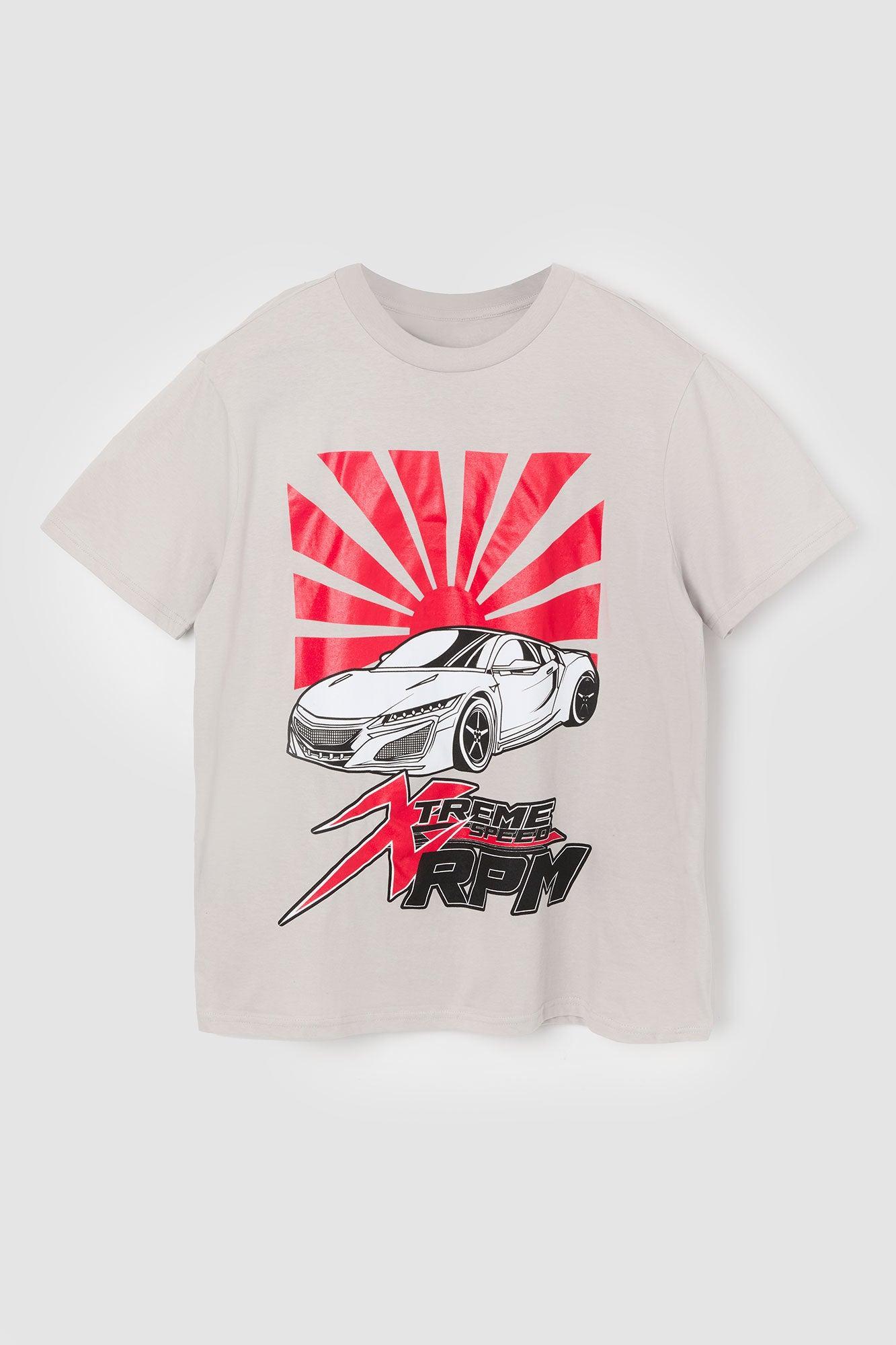 Xtreme Speed RPM Graphic T-Shirt Male Product Image