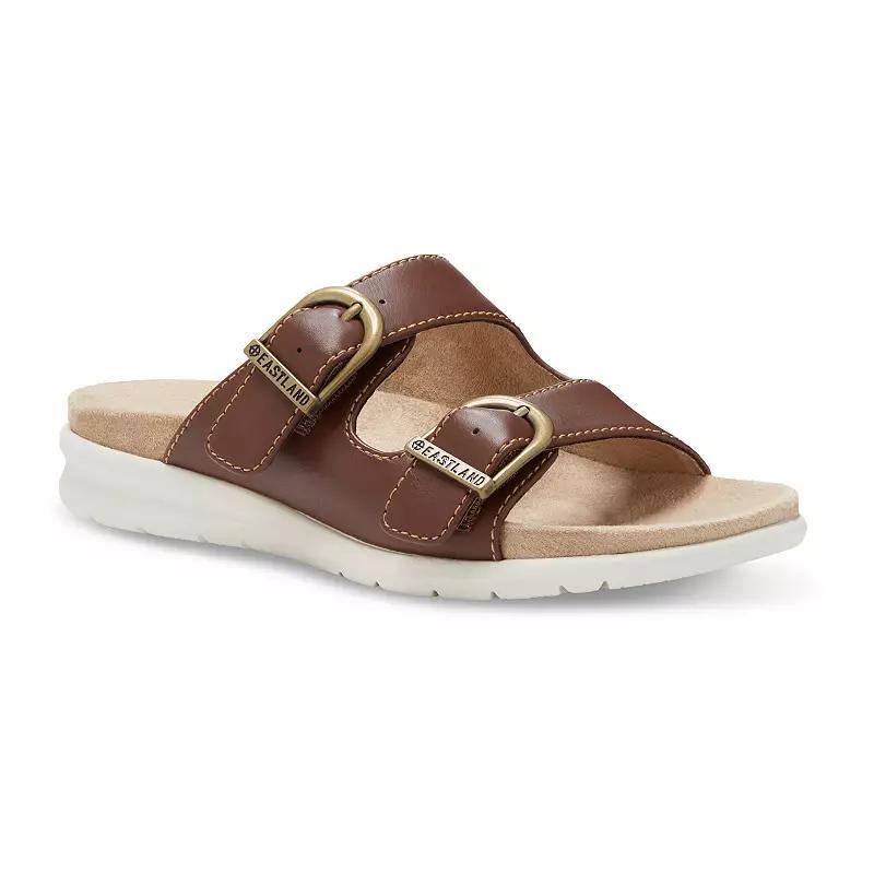 Eastland Avery Women's Slide Sandals, Size: 9, Dark Brown Product Image