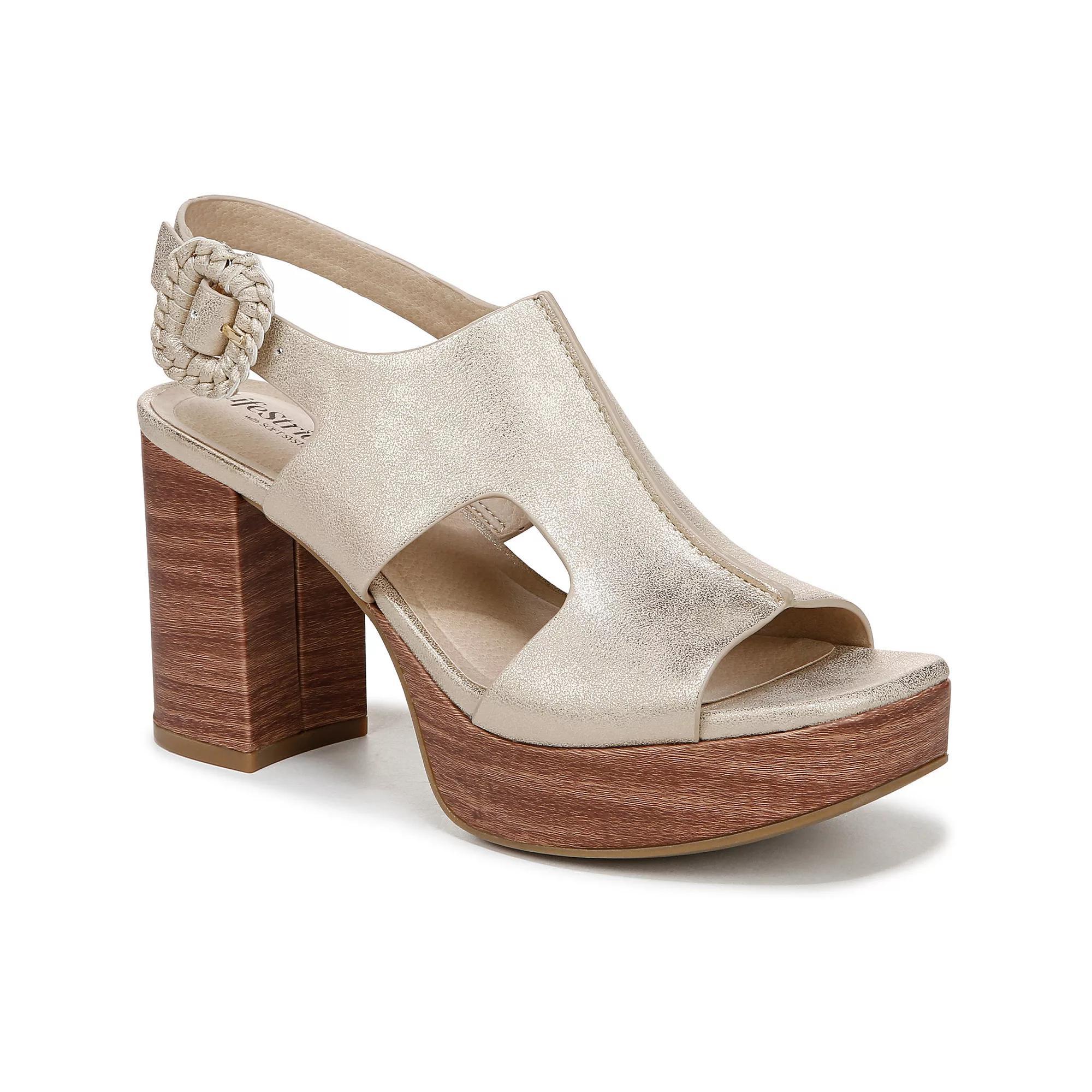 LifeStride Audra Women's Platform Heels, Size: 9.5, Gold Product Image