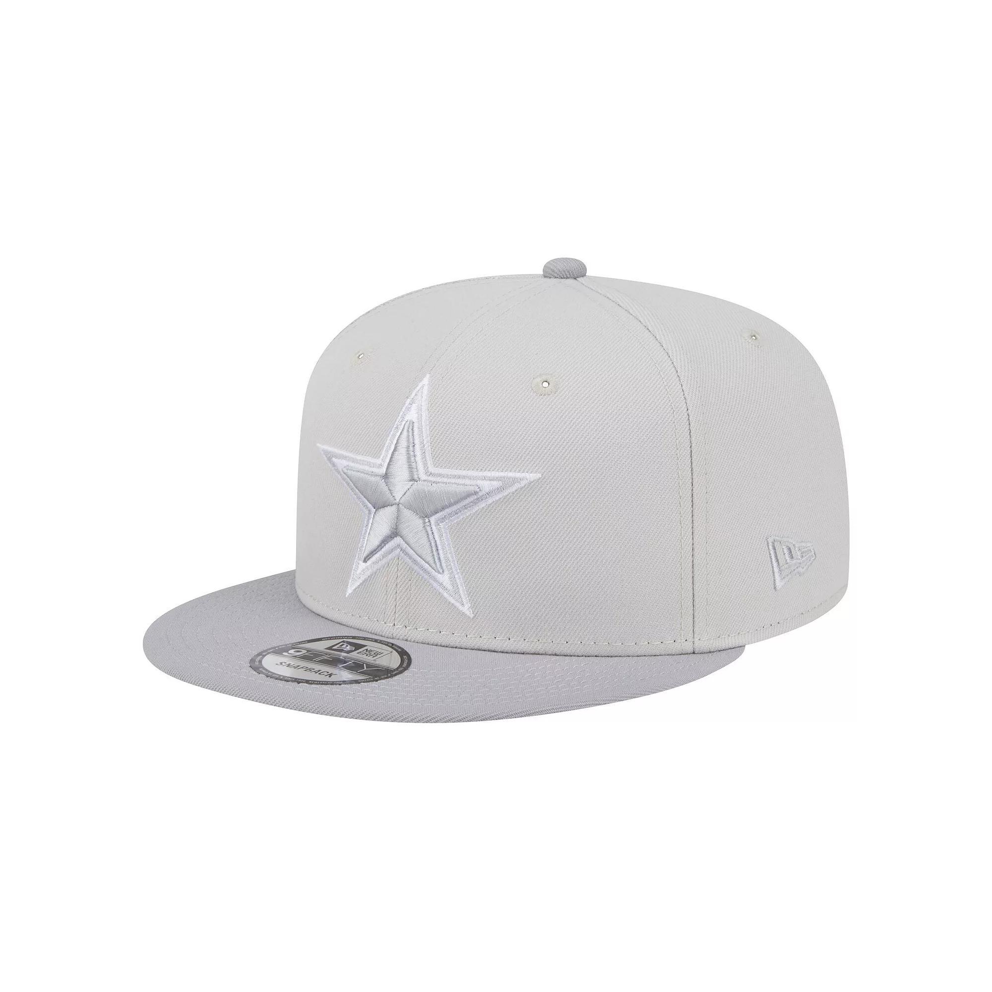 Men's New Era Stone/Gray Dallas Cowboys Two-Tone Color Pack 9FIFTY Snapback Hat, Team Product Image