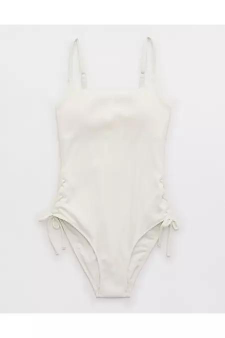 Aerie Ribbed Scoop One Piece Women's Product Image