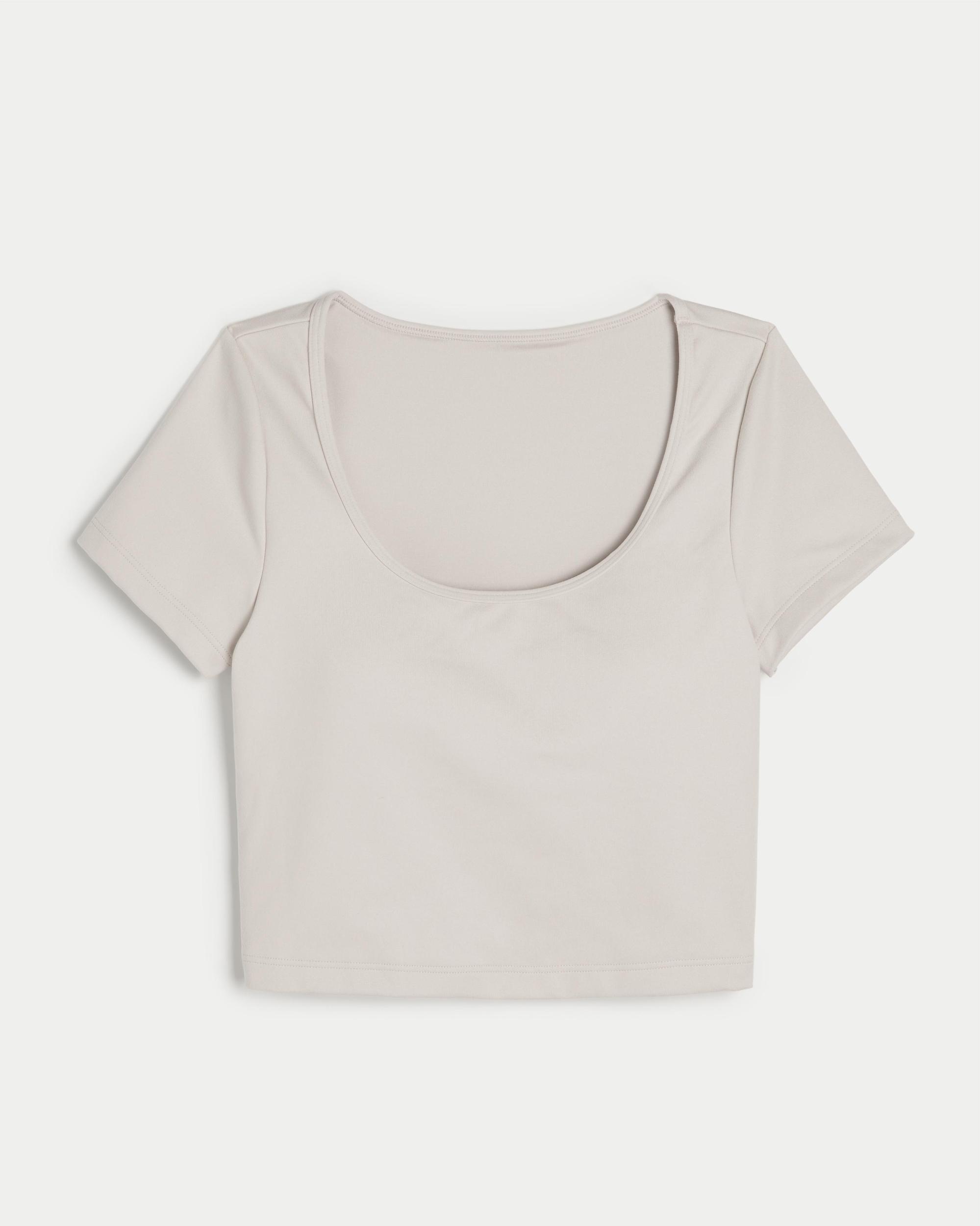 Gilly Hicks Active Recharge Wide-Neck T-Shirt Product Image