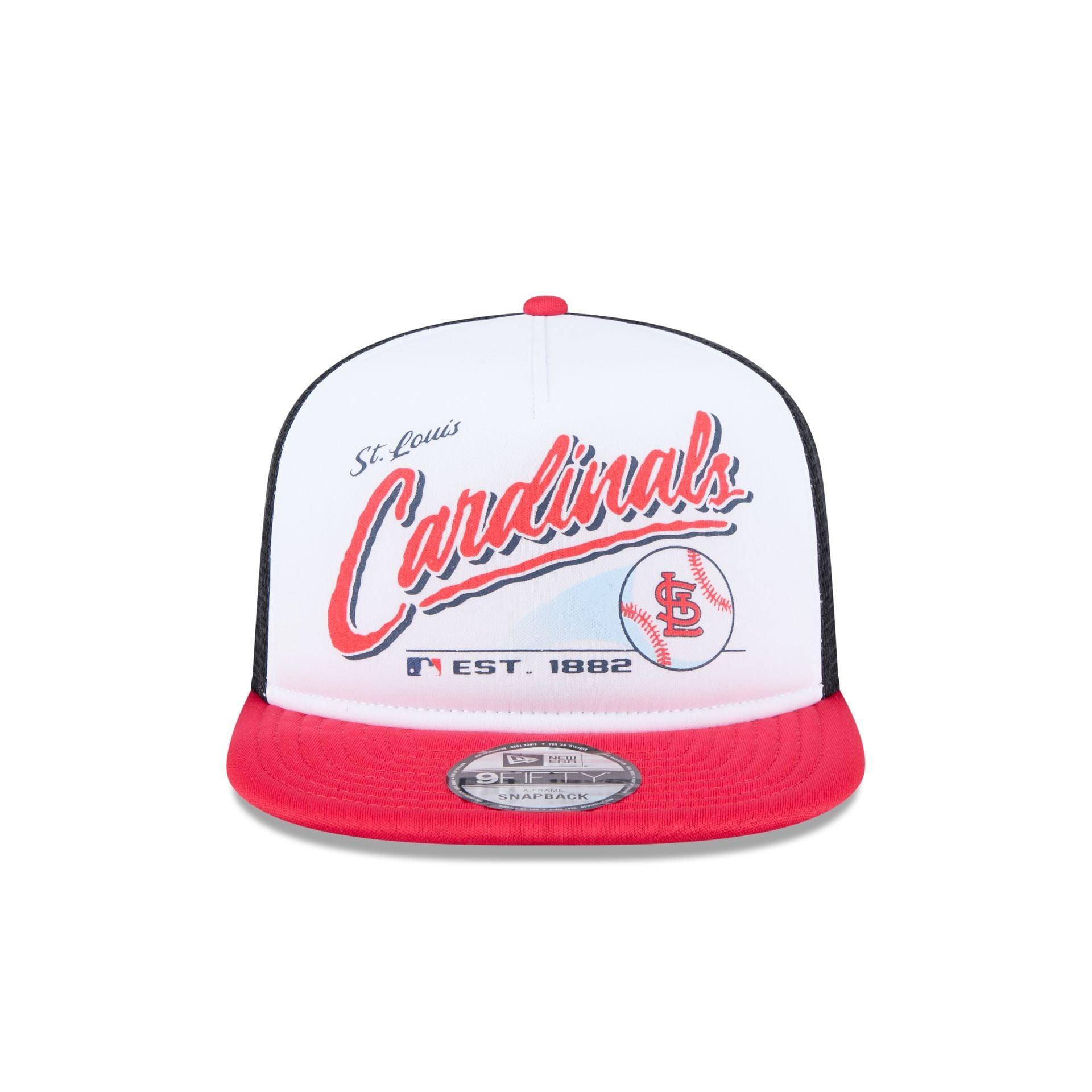 St. Louis Cardinals Retro Script 9FIFTY A-Frame Trucker Hat Male Product Image