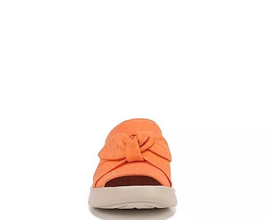 LifeStride Smile Women's Washable Wedge Slide Sandals, Size: 9.5, White Product Image