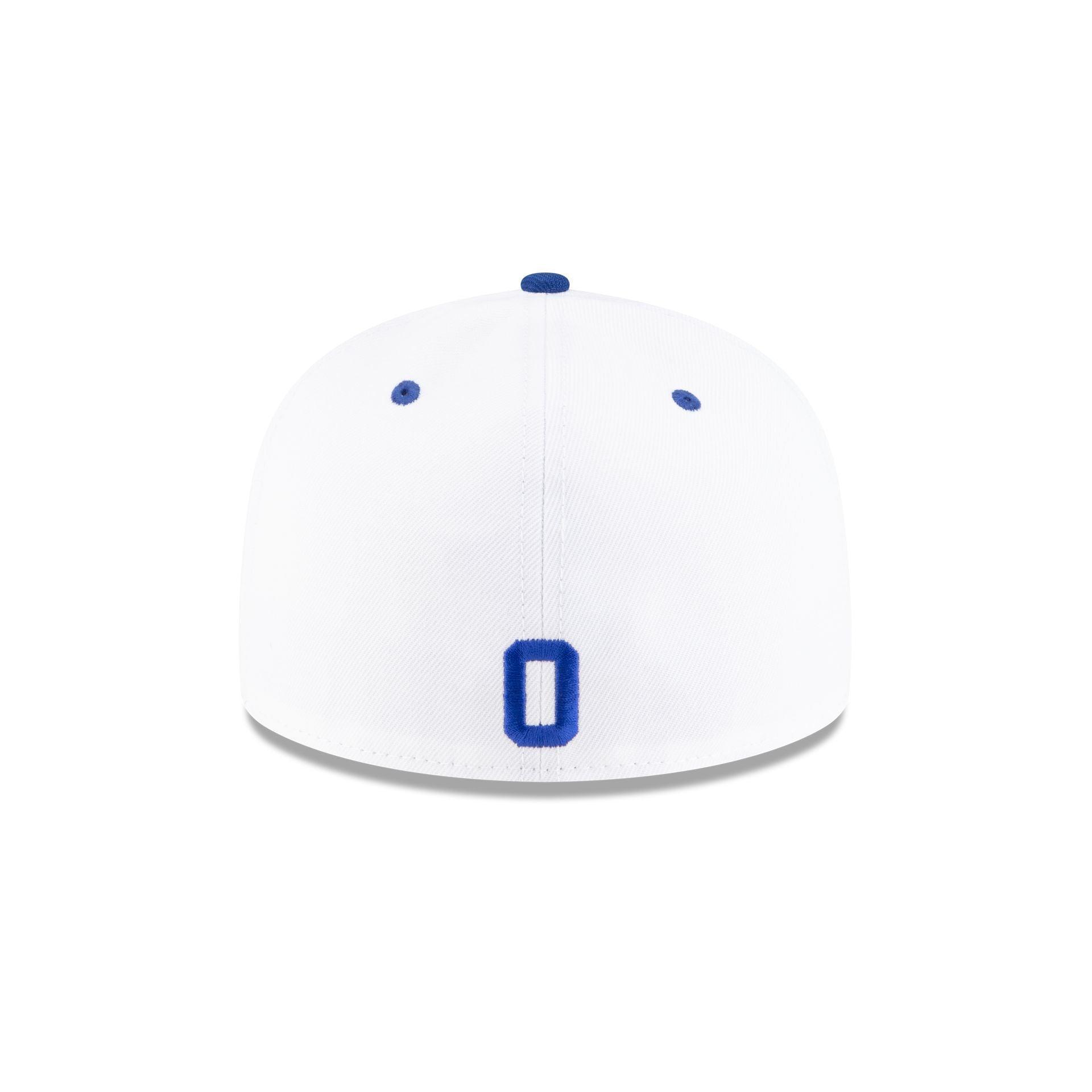 Jayson Tatum x Duke Blue Devils White 59FIFTY Fitted Hat Male Product Image
