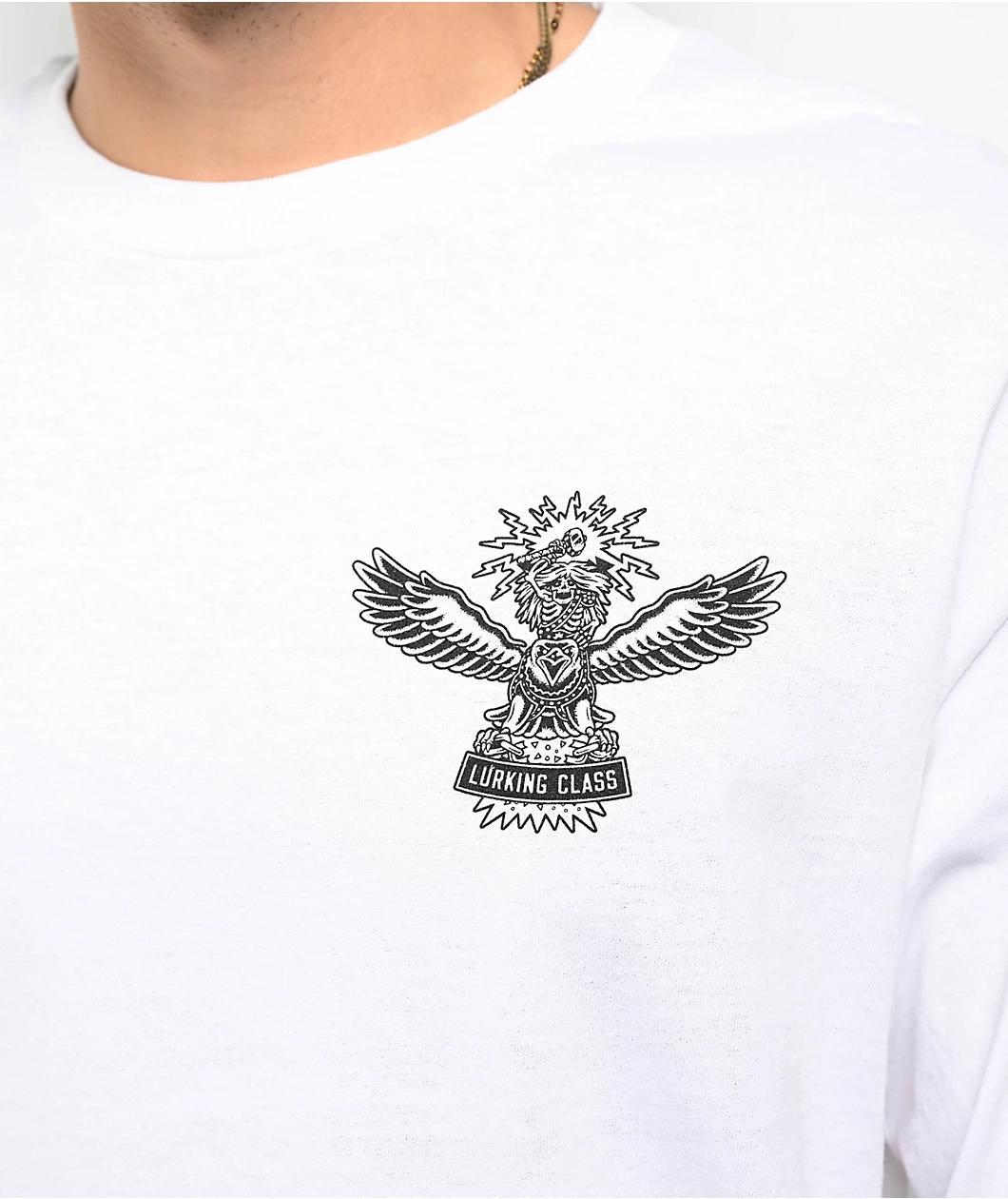Lurking Class by Sketchy Tank x Tallboy Unchained White Long Sleeve T-Shirt Product Image