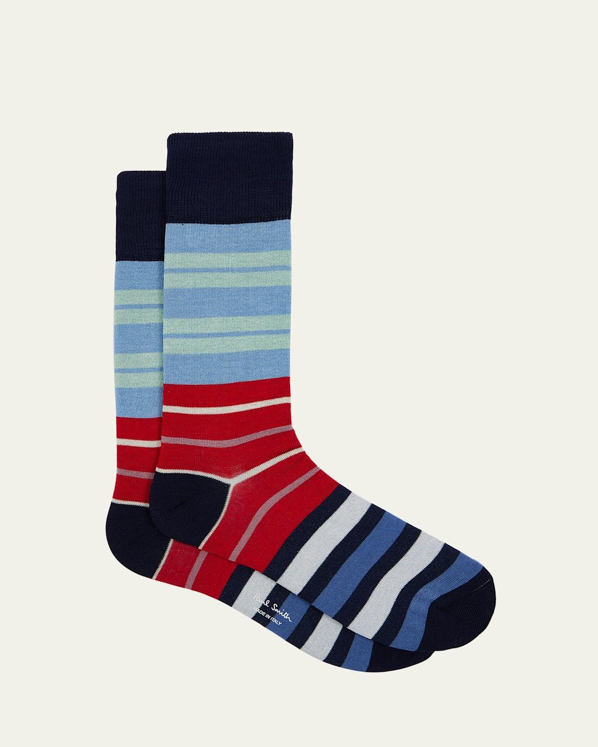 Men's Iacopo Stripe Crew Socks Product Image