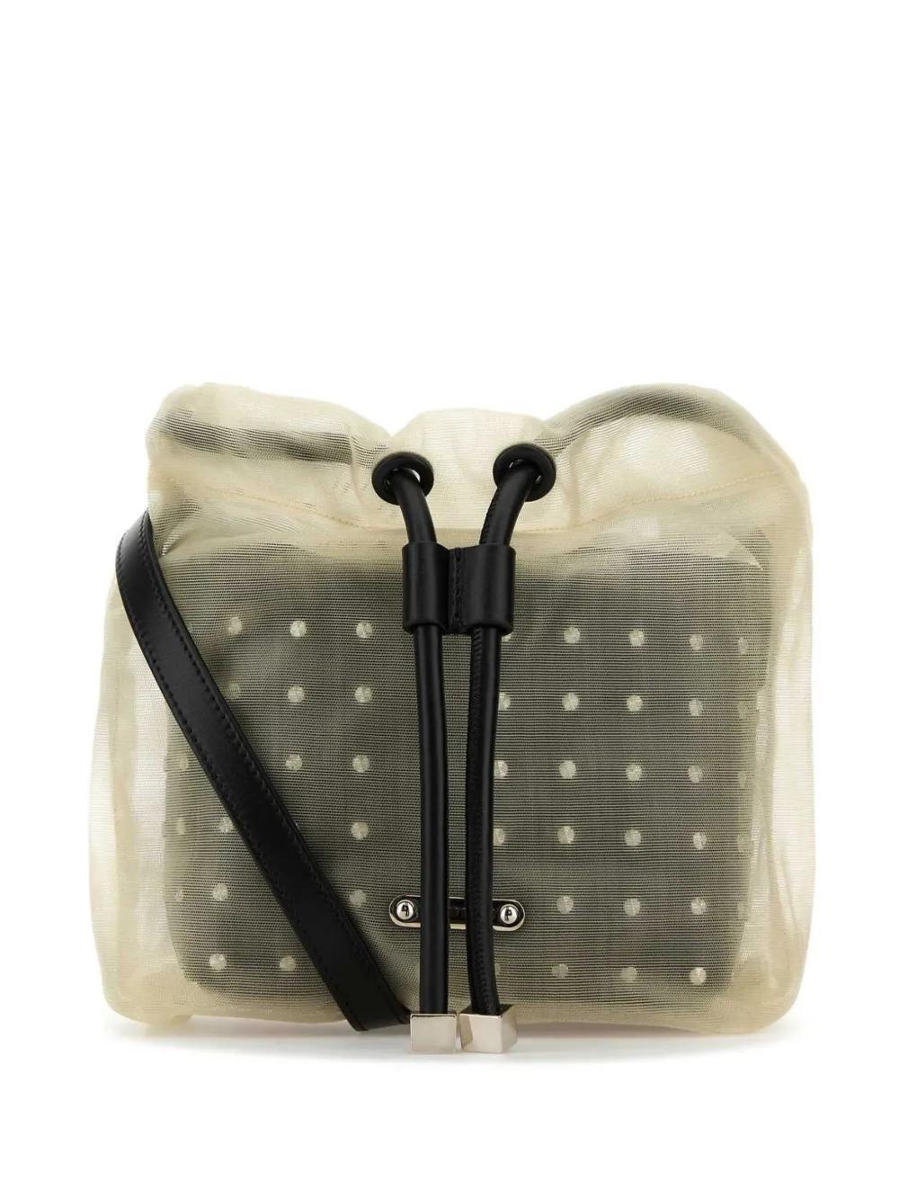 ALEXANDER MCQUEEN Nebula Crossbody In Black Product Image