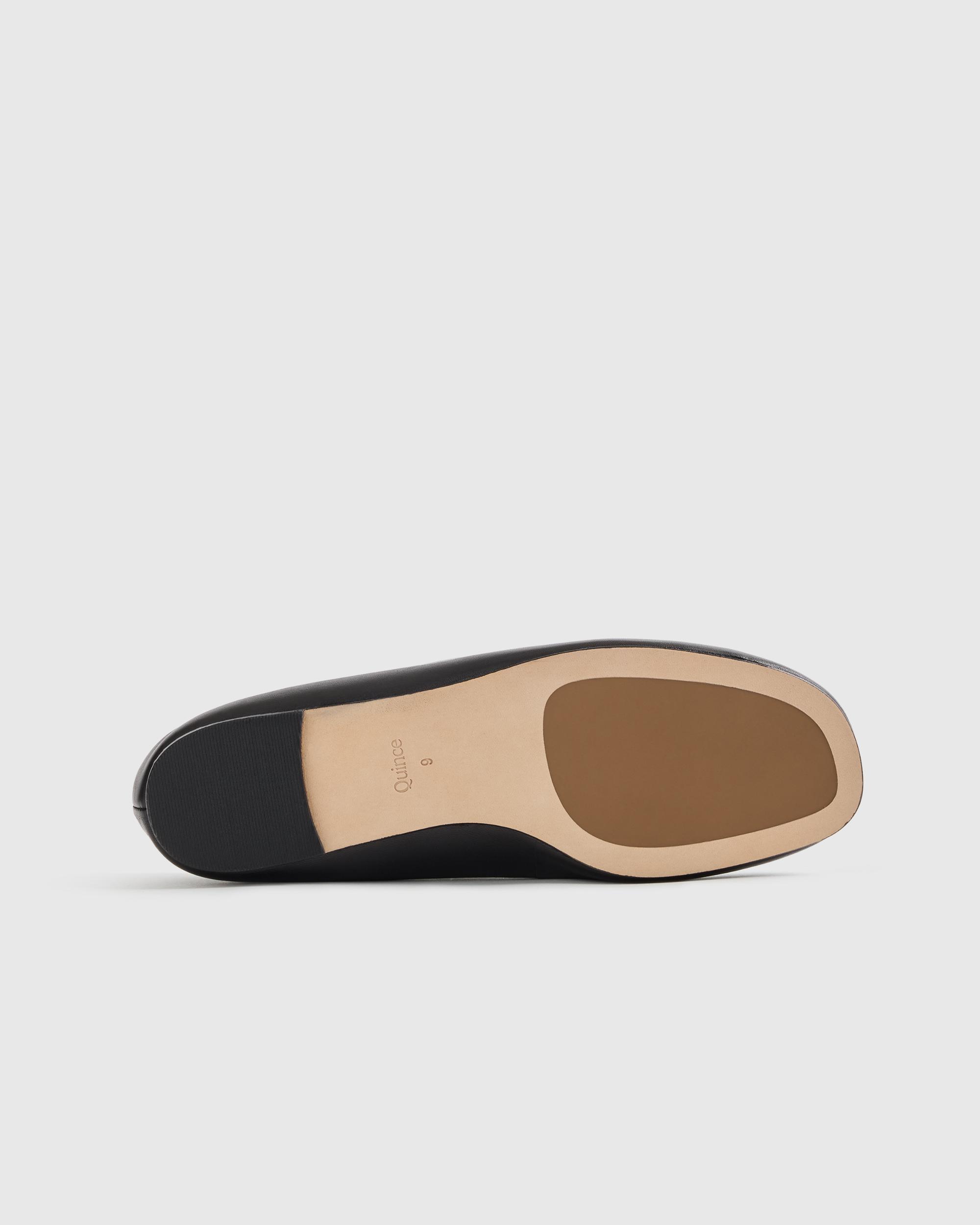 Quince | Women's Italian Leather Mary-Jane Flat Product Image
