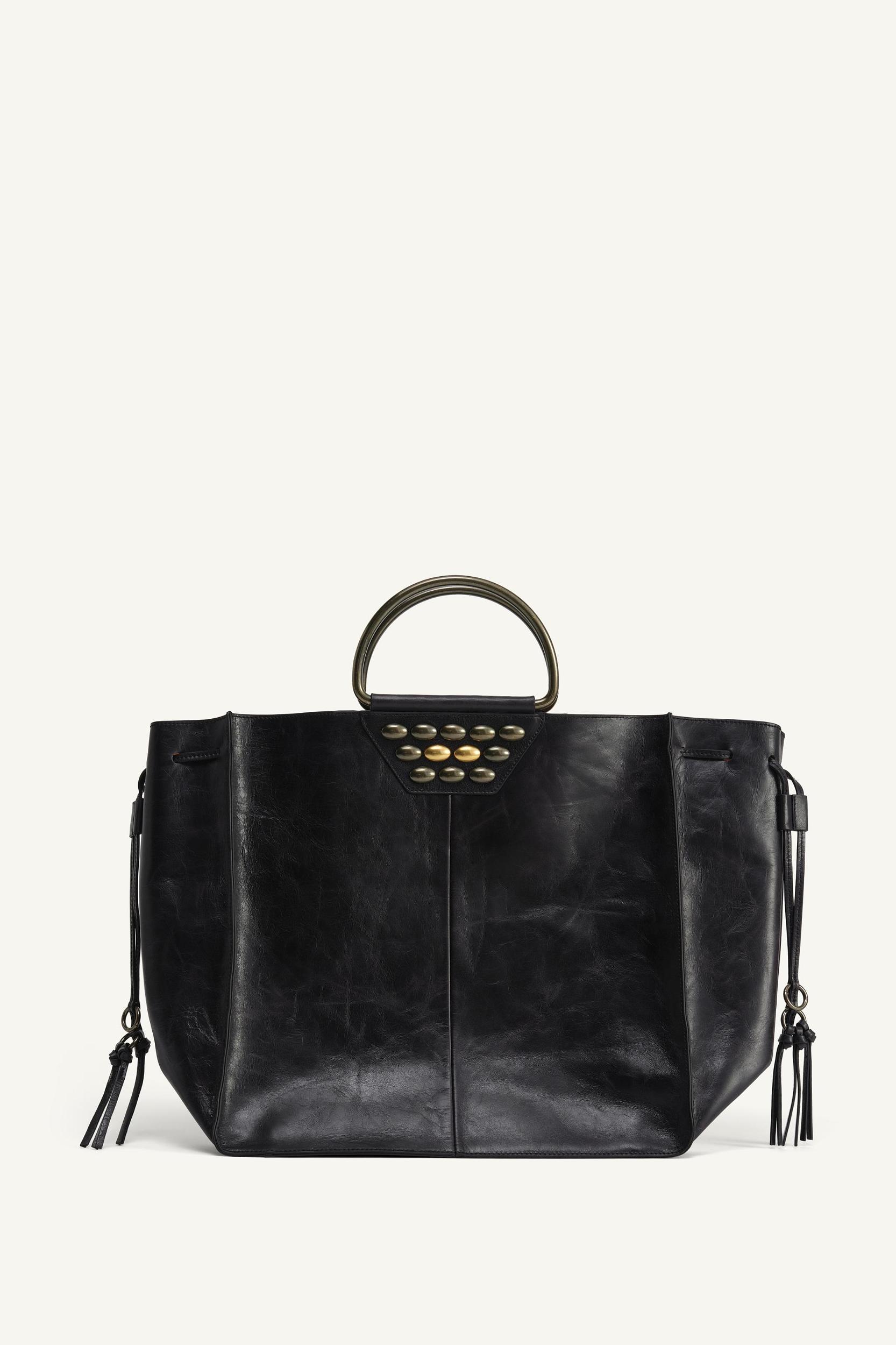 LEATHER STUDDED CITY BAG LIMITED EDITION Product Image