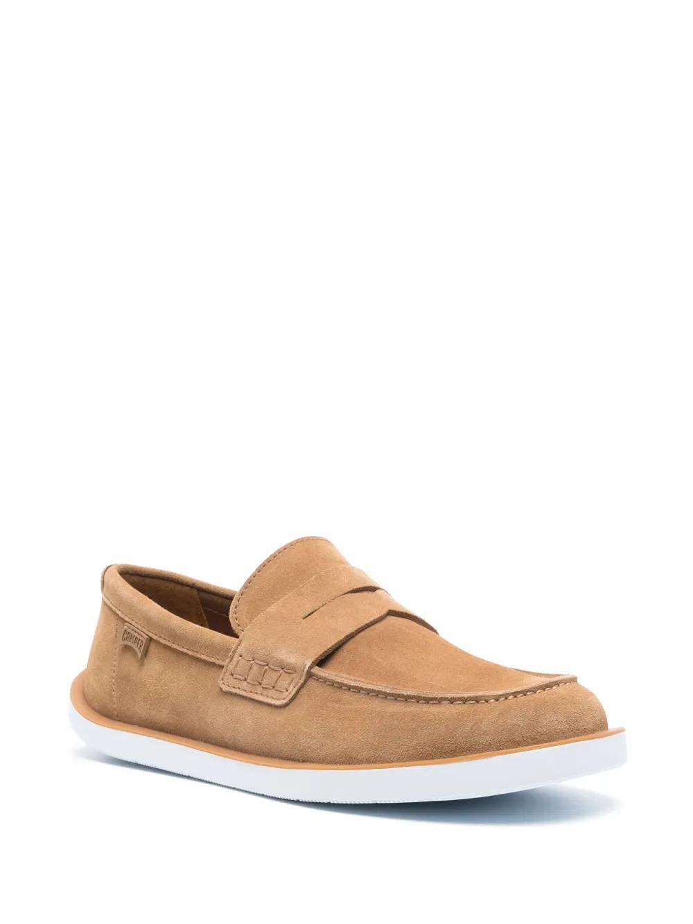 CAMPER Wagon Loafer Aus Wildleder In Braun Product Image