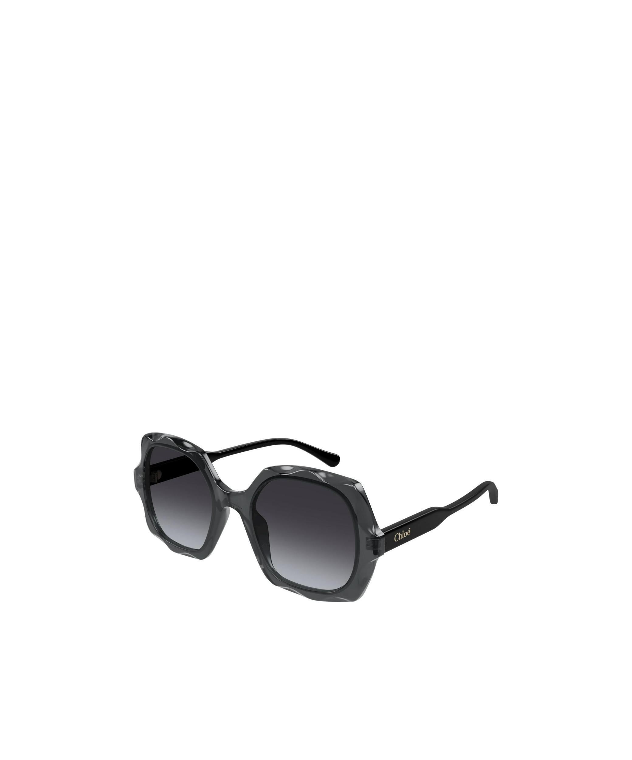 CHLOÉ Olivia Square-frame Sunglasses In Grey Product Image