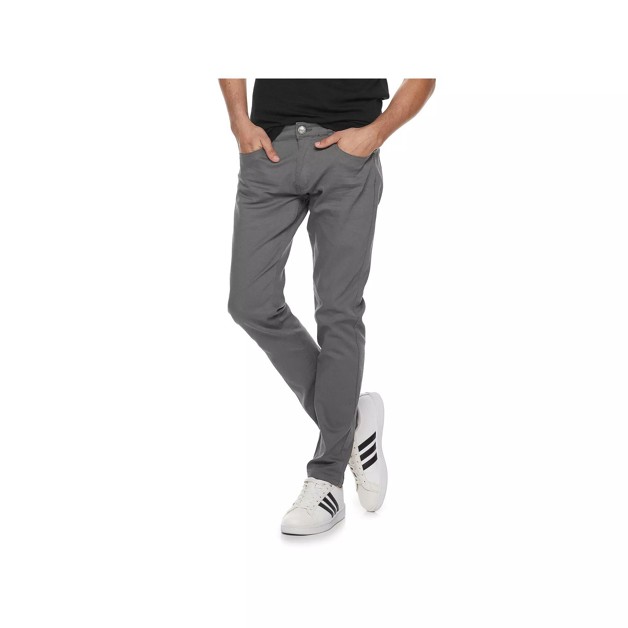 Men's XRAY Slim-Fit Stretch Denim Pants, Size: 38 X 32, Brick Product Image