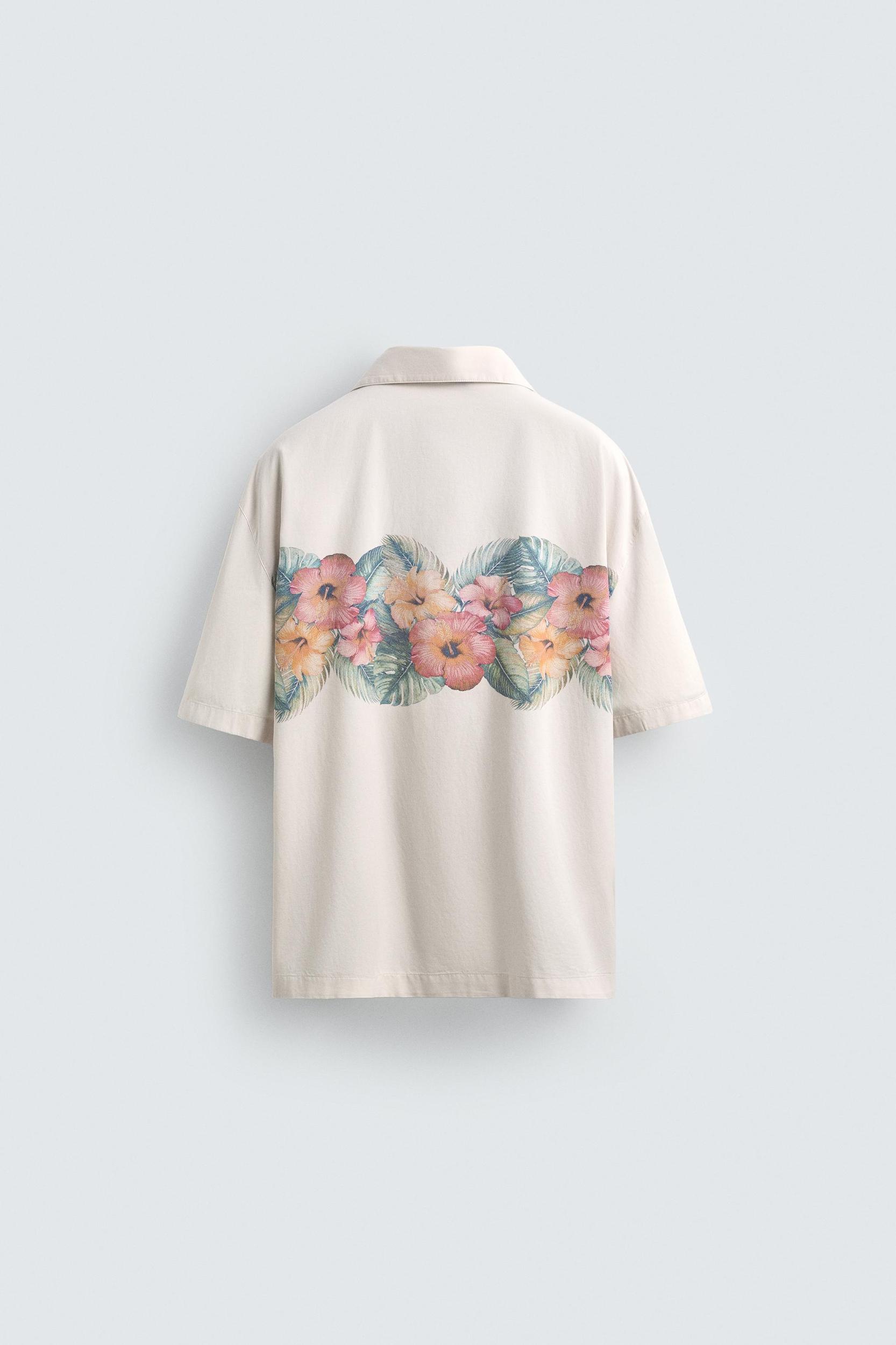 FLORAL PRINT SHIRT Product Image