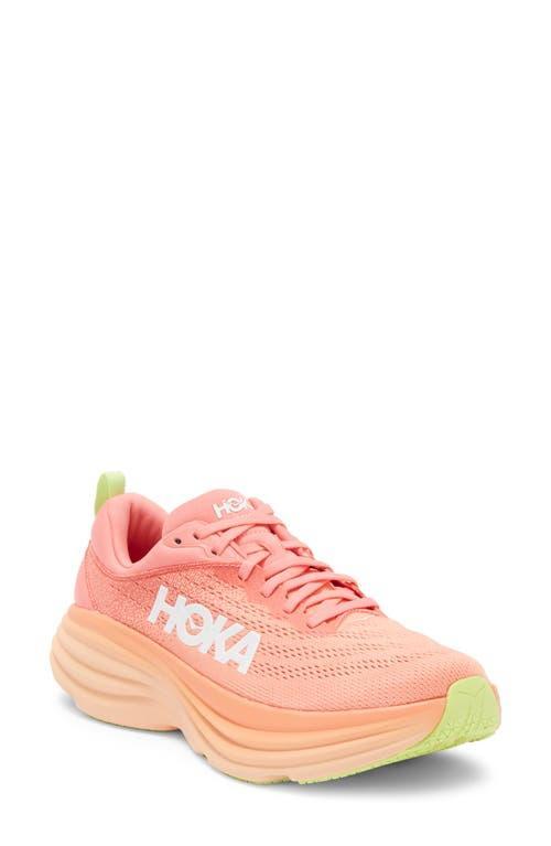 Hoka Womens Bondi 8 Lace Up Sneakers Product Image
