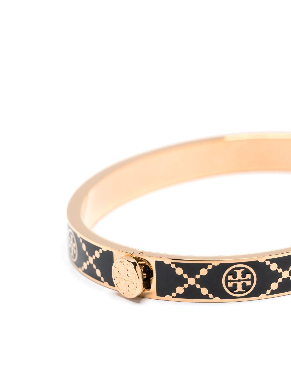 Miller enamelled-logo hinge bracelet Product Image