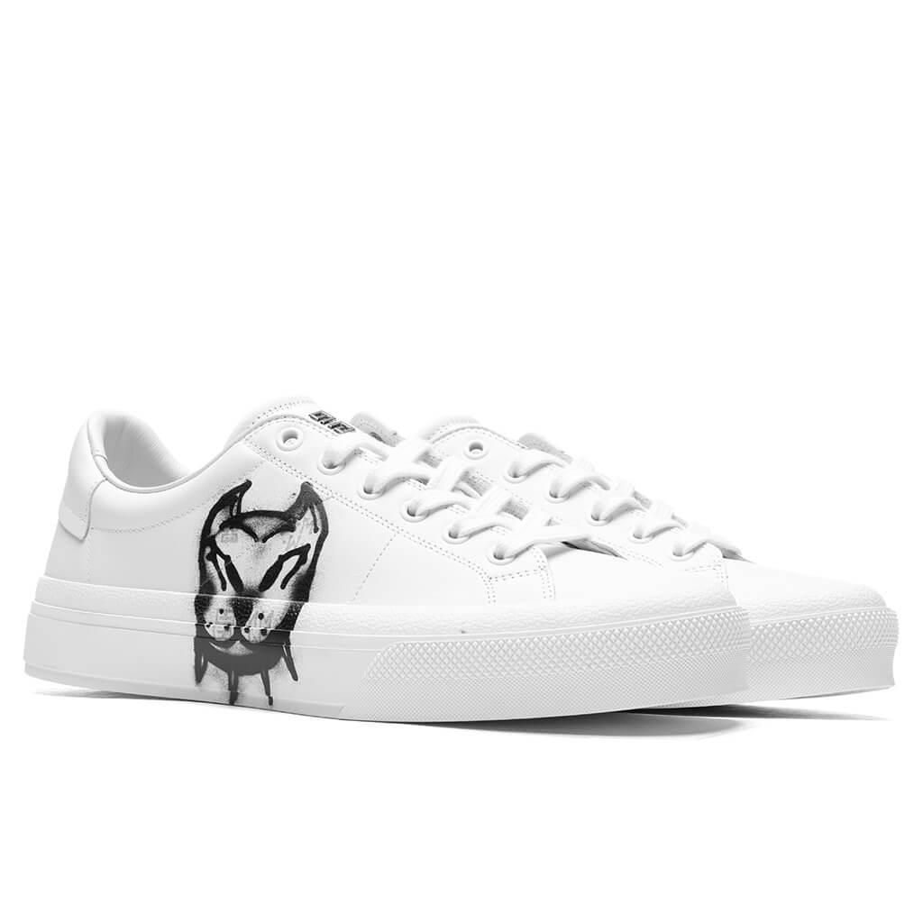 City Sport Lace Up Sneaker - White/Black Male Product Image