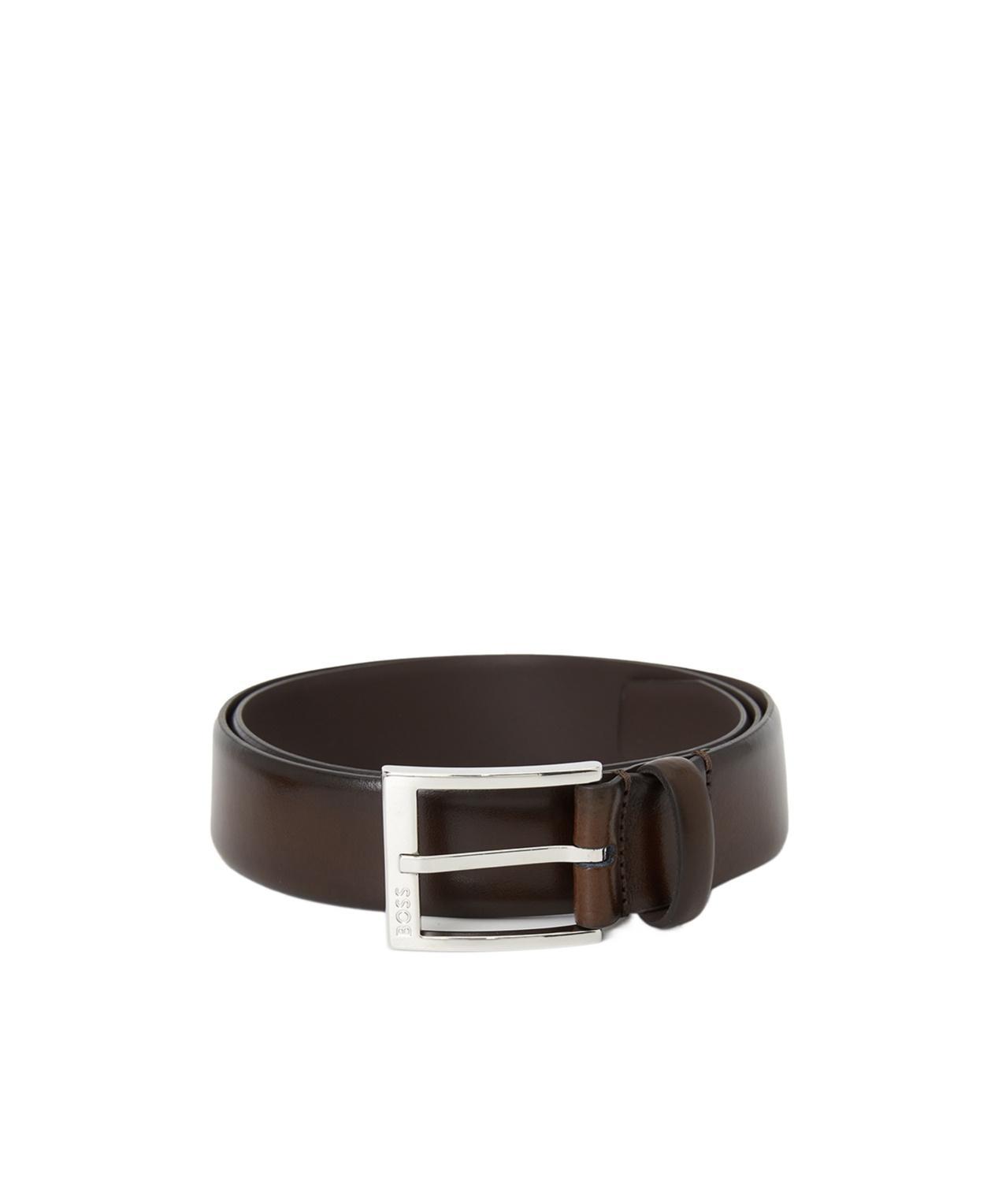 HUGO BOSS Logo Belt In Black Product Image