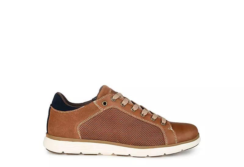 Territory Ramble Mens Perforated Leather Sneakers Product Image