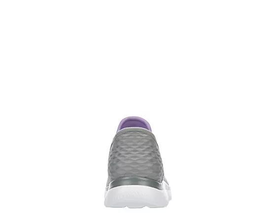 Skechers Hands Free Slip-ins® Summits Dazzling Haze Women's Sneakers, Size: 5 Wide, Navy Purple Product Image