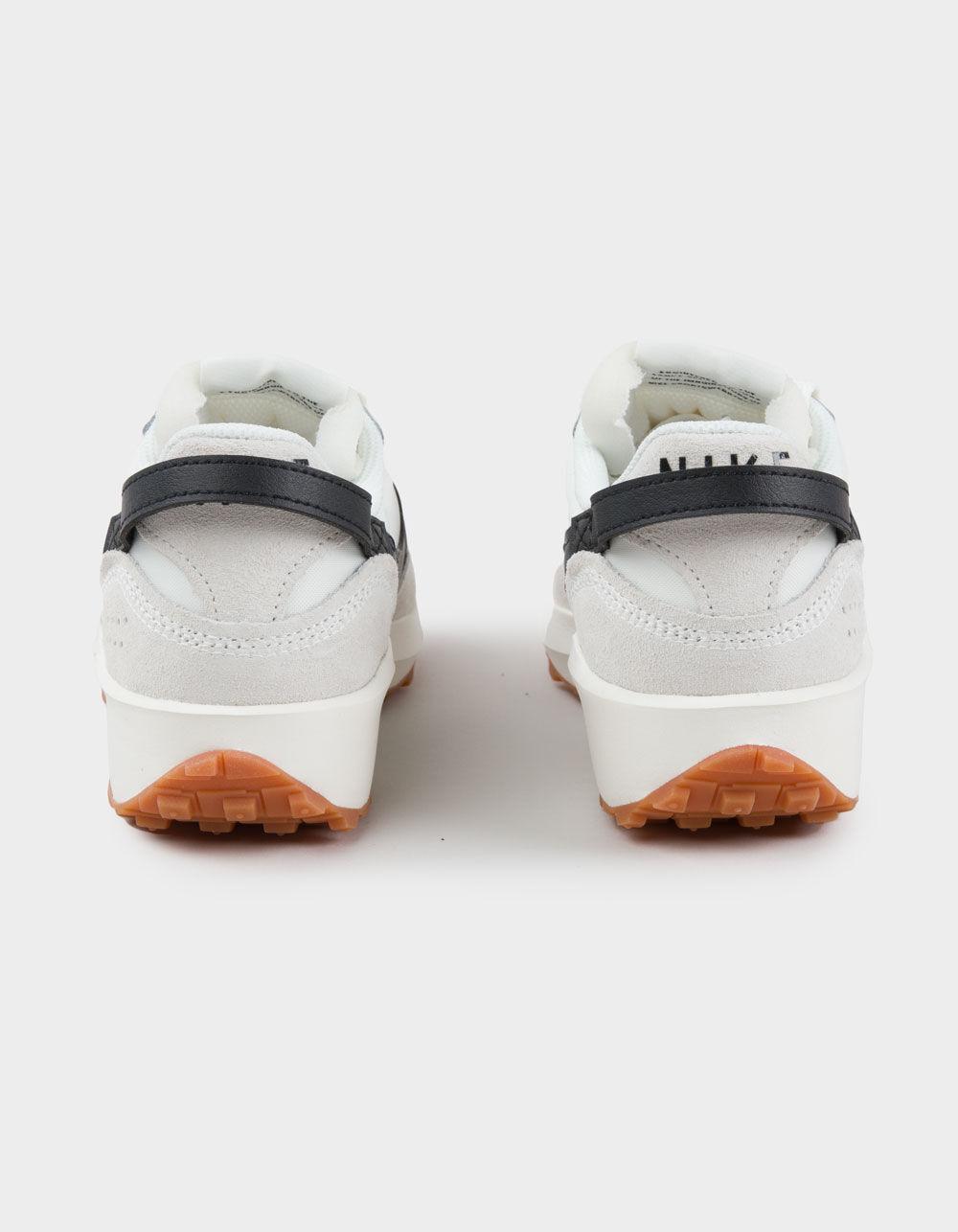 NIKE Waffle Debut Womens Shoes - WHT/BLUE Product Image