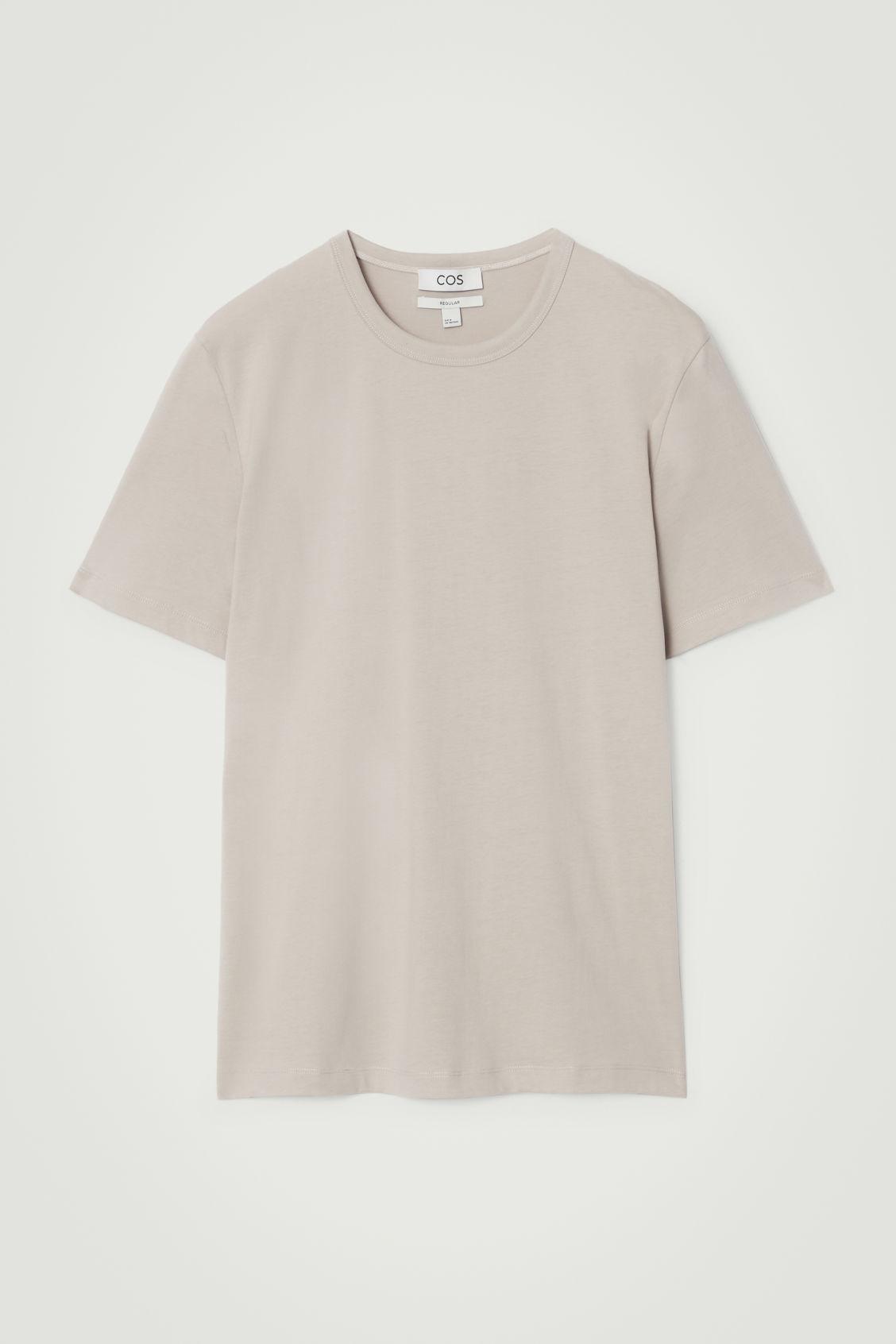 REGULAR LIGHTWEIGHT BRUSHED-COTTON T-SHIRT Product Image