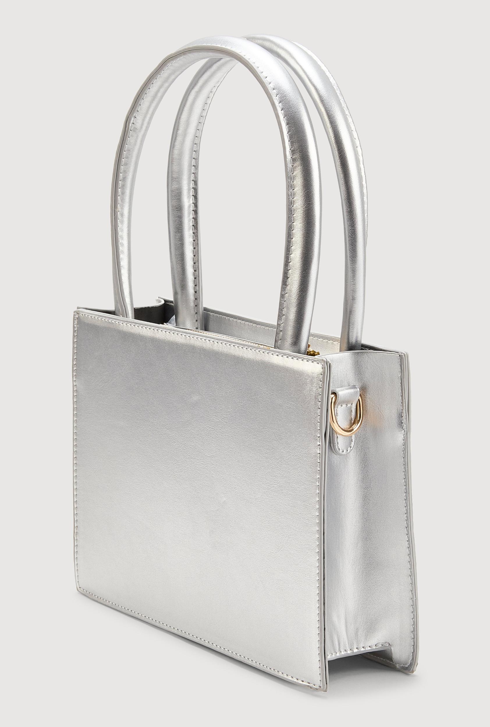 Triple Zipper Detail Convertible Handbag Unisex Product Image