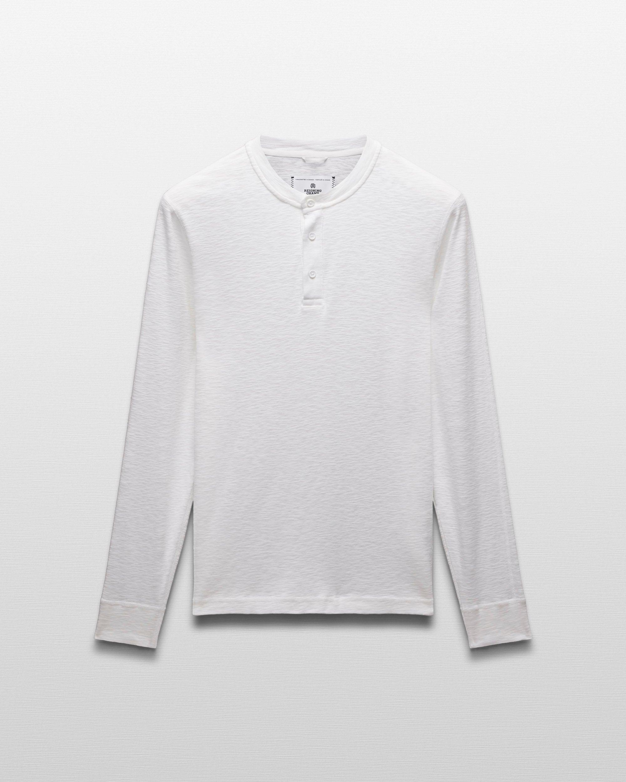 1X1 Slub Slim Henley Male Product Image